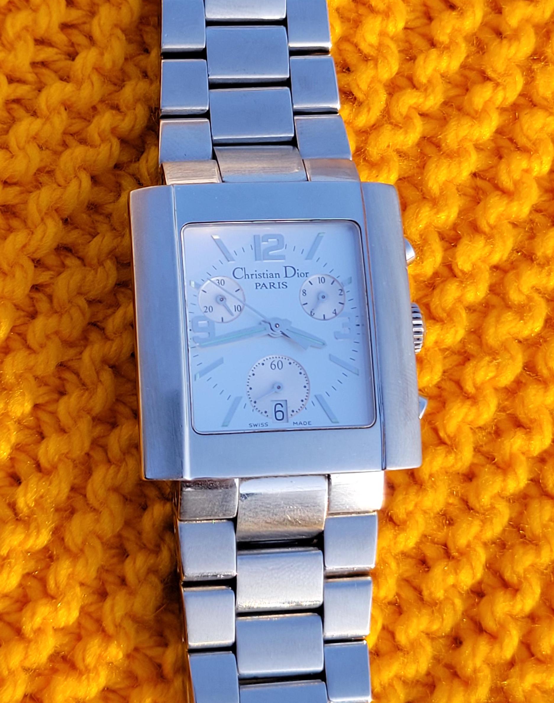 Christian Dior Riva Chronograph D81-100 Stainless Steel