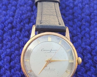 CITIZEN Daisy 17 JEWELS PARASHOCK 動作確認済み CITIZEN PARA SHOCK 17jewels late1950's - メッケルン - mekkerun