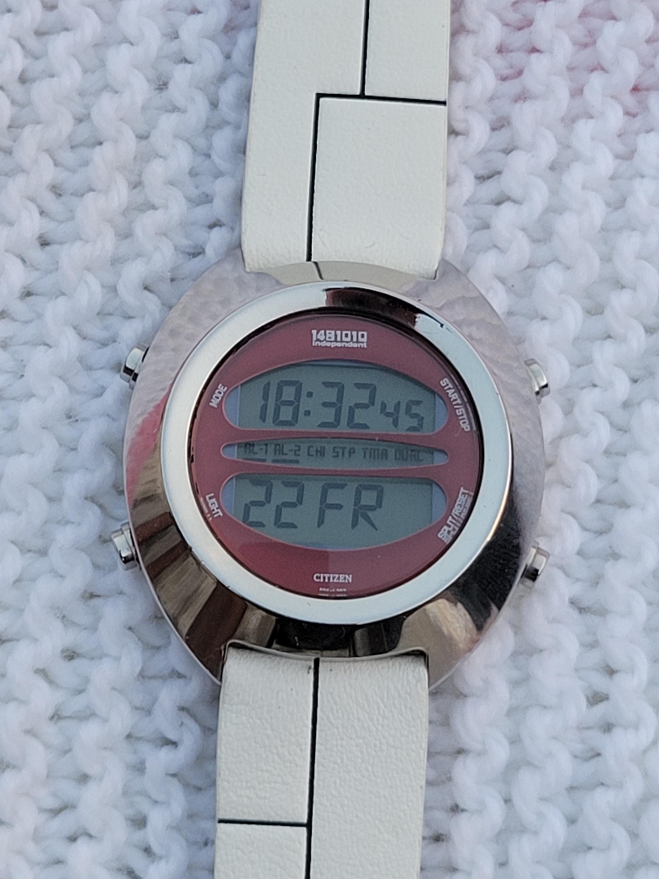 ヴィンテージ シチズン インディペンデント 1481010 デジタル
