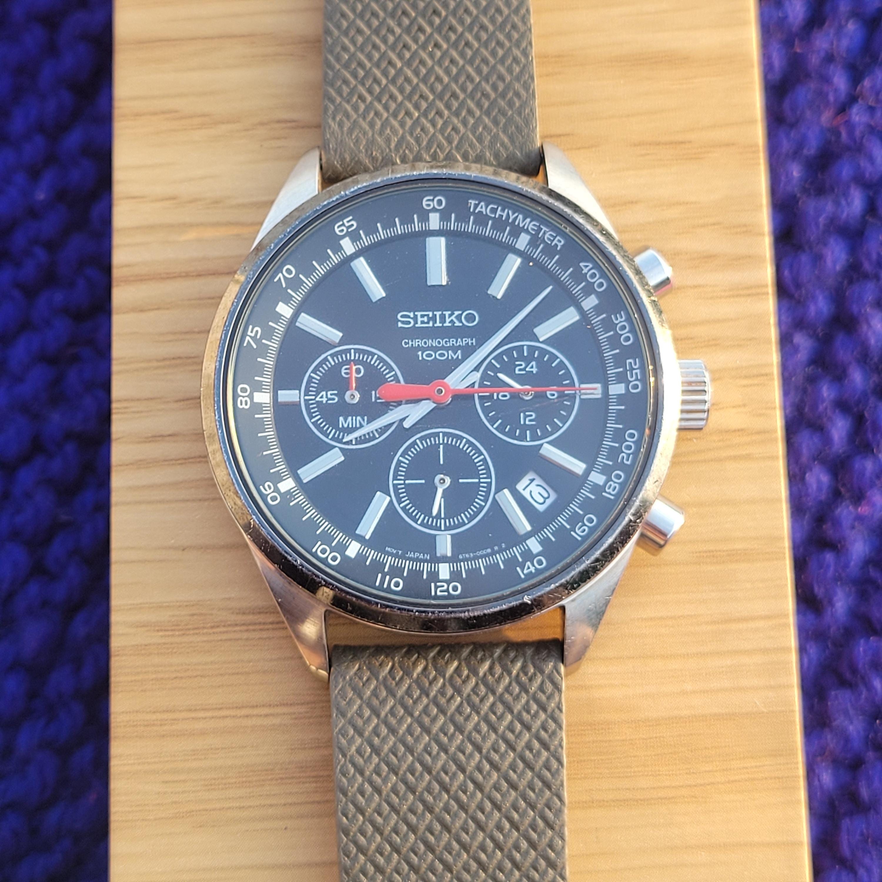 Seiko chronograph - Etsy 日本