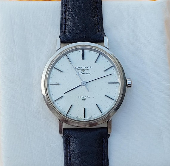 Vintage Longines Admiral HF Automatic Men's Watch: Swiss Made
