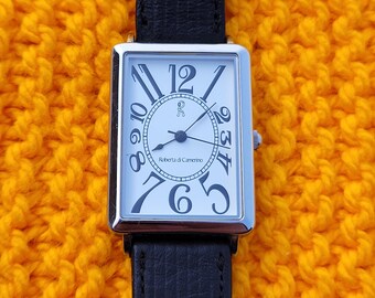 Vintage Roberta Di Camerino Stainless Steel Watch: Italian 