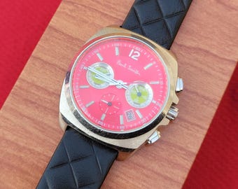 Vintage Paul Smith Final Eyes Chronograph Limited Edition