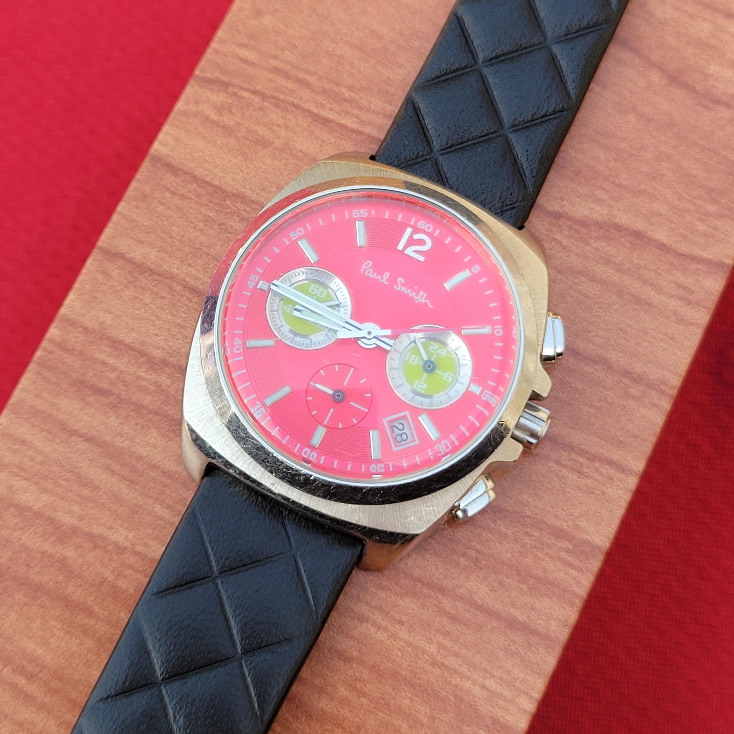 Vintage Paul Smith Final Eyes Chronograph Limited Edition