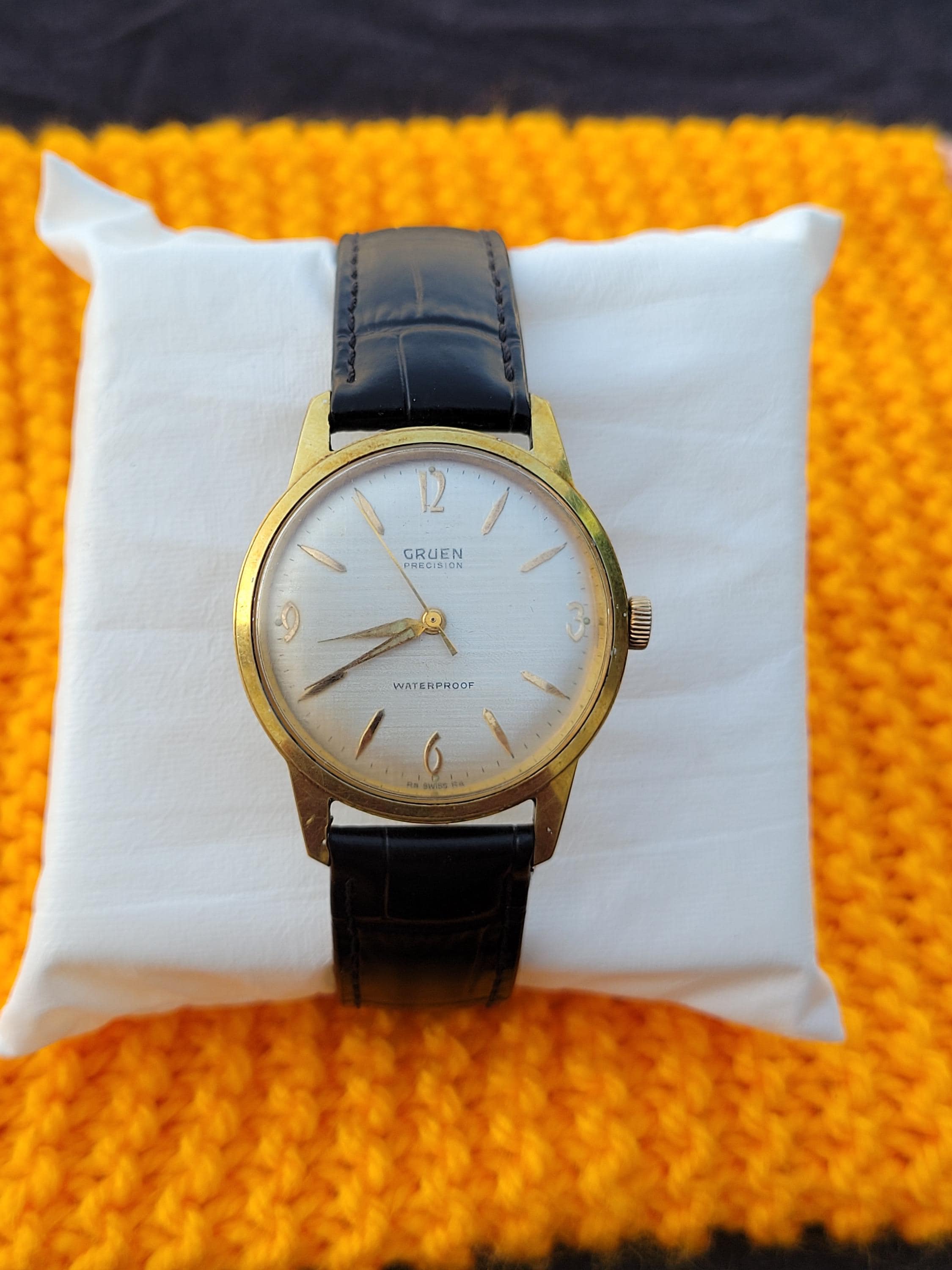 Daniel Craig Sean Connery Gruen Watch Stunning Vintage Gruen