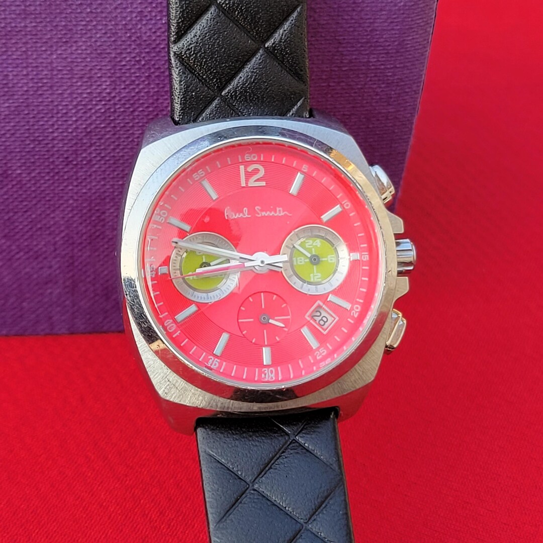 Vintage Paul Smith Final Eyes Chronograph Limited Edition
