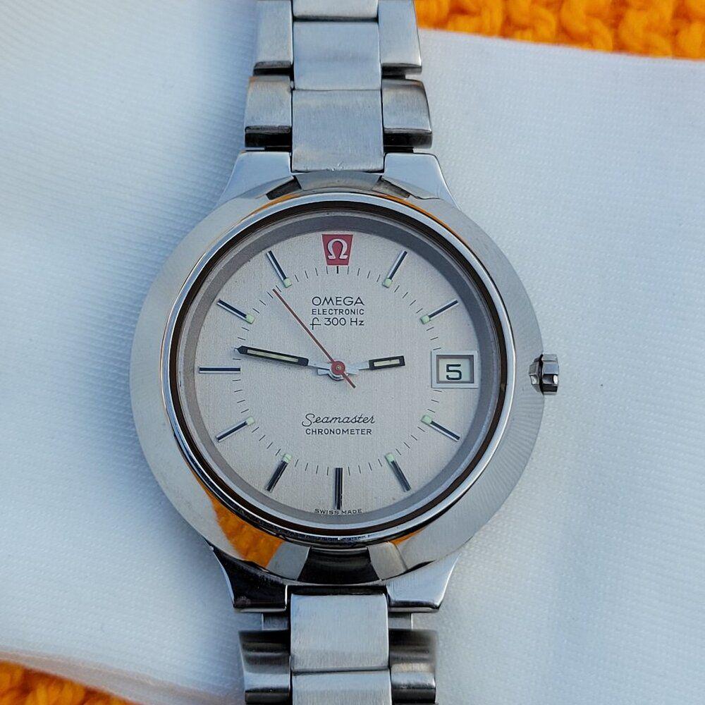 Vintage Omega Seamaster F300 Electronic Chronometer: Stainless