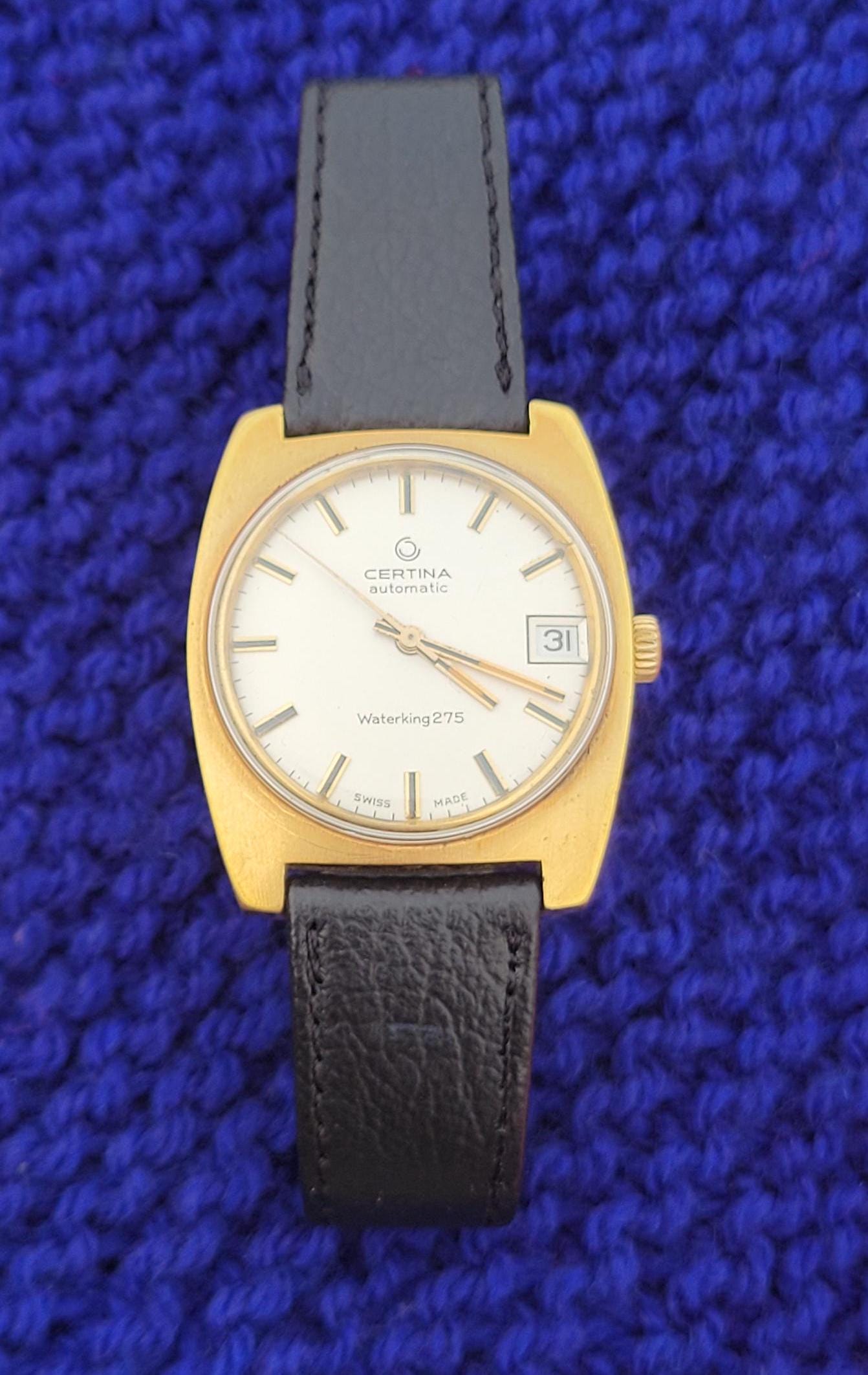 新規購入 Certina Vintage Stunning Waterking 25-651 Automatic 275 アナログ（手巻き）