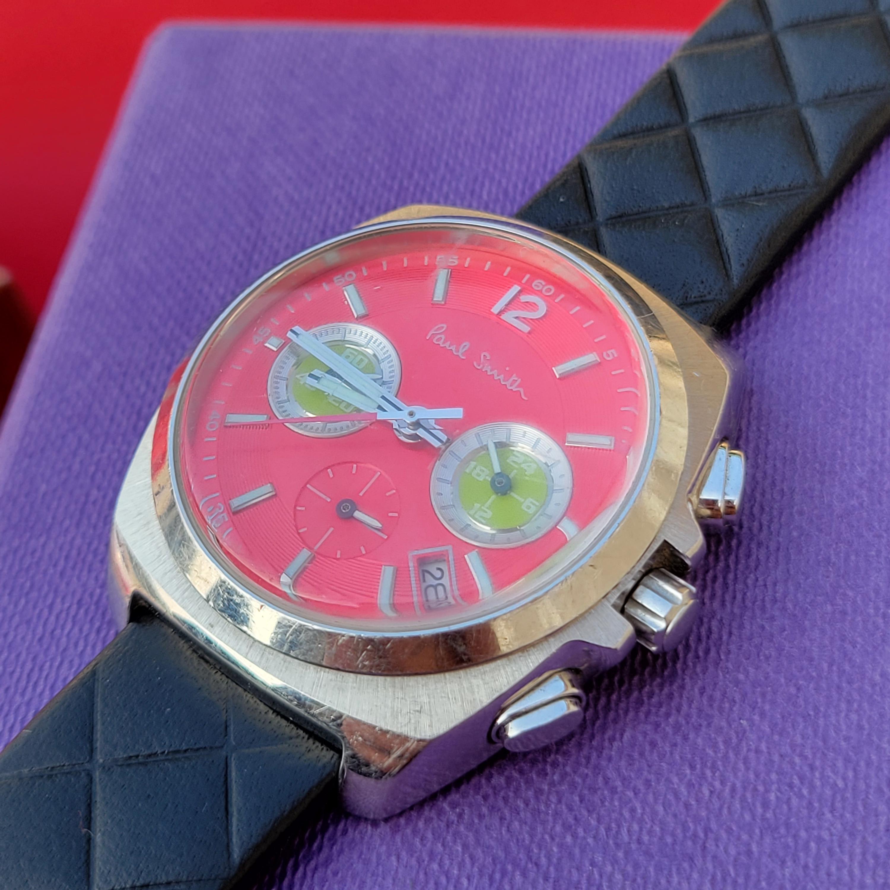 Vintage Paul Smith Final Eyes Chronograph Limited Edition