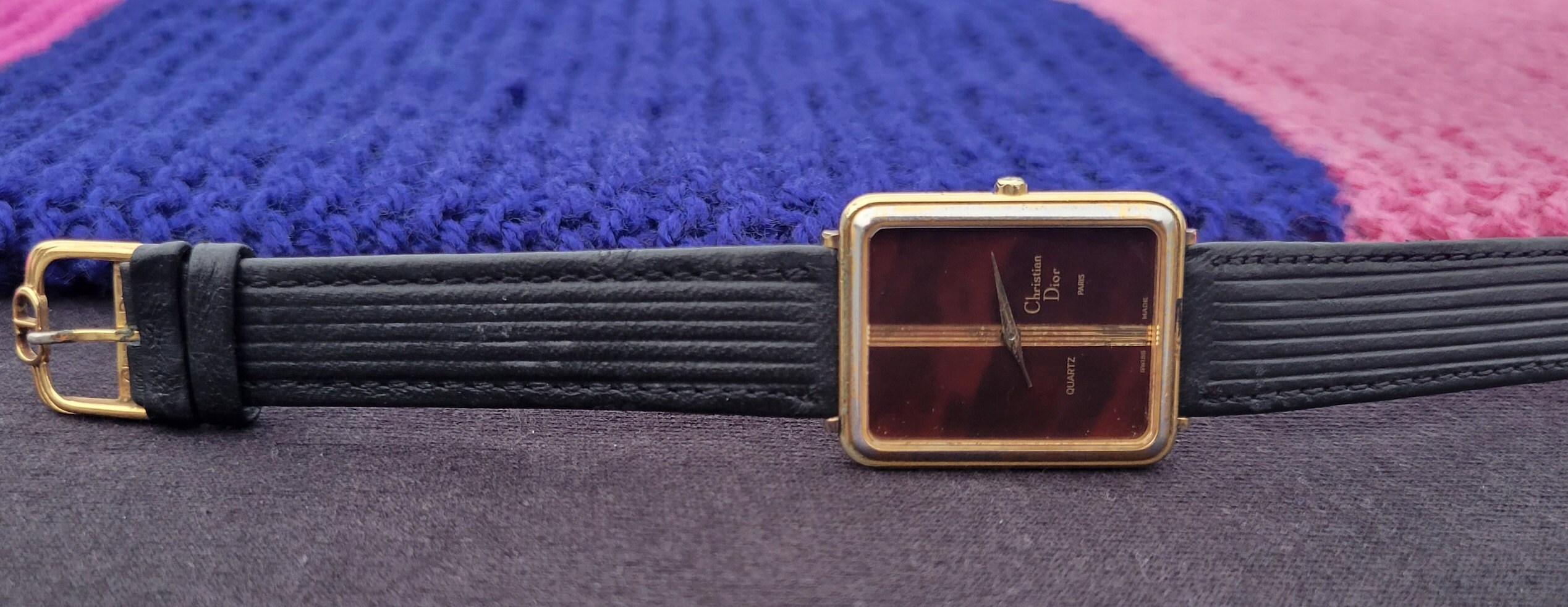 Dior watch purple deals