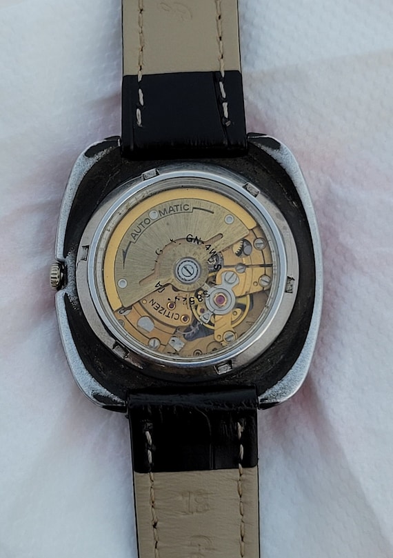 Vintage Citizen Skeleton Automatic 8060A 21 Jewels Rare