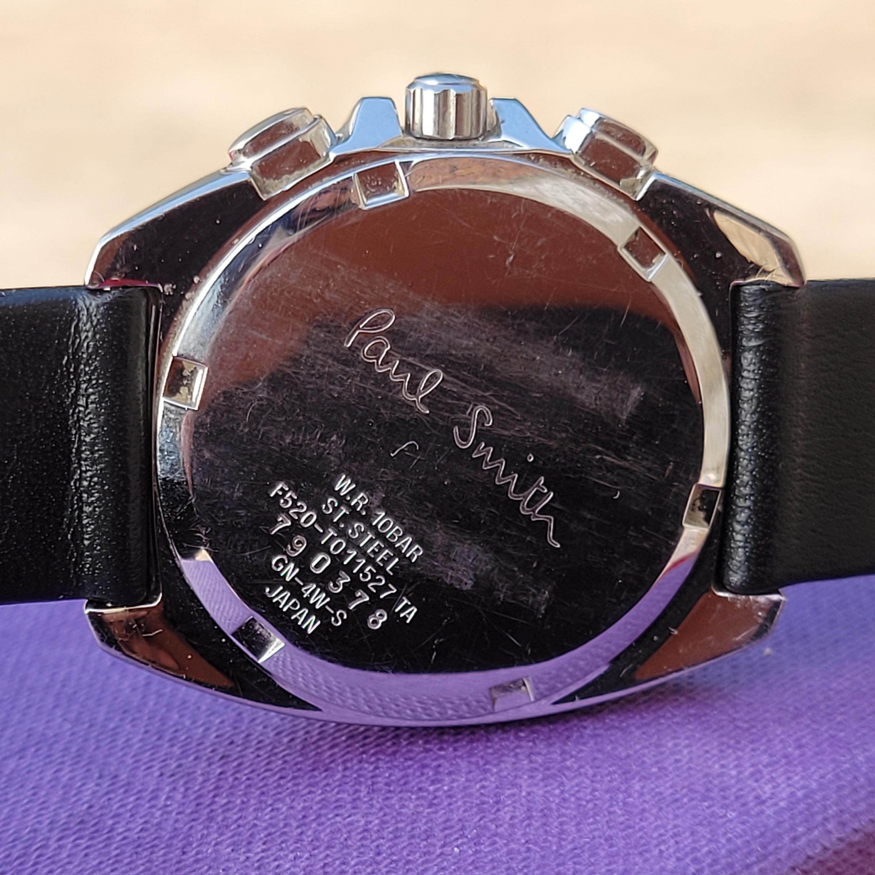 Vintage Paul Smith Final Eyes Chronograph Limited Edition