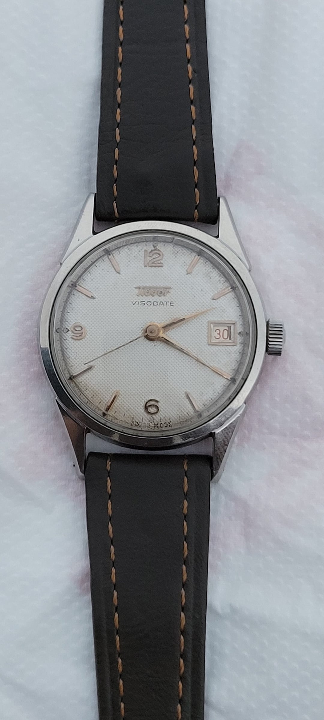 Wrist Visodate Lug To Lug Antiques Atlas Gents 1950s Tissot