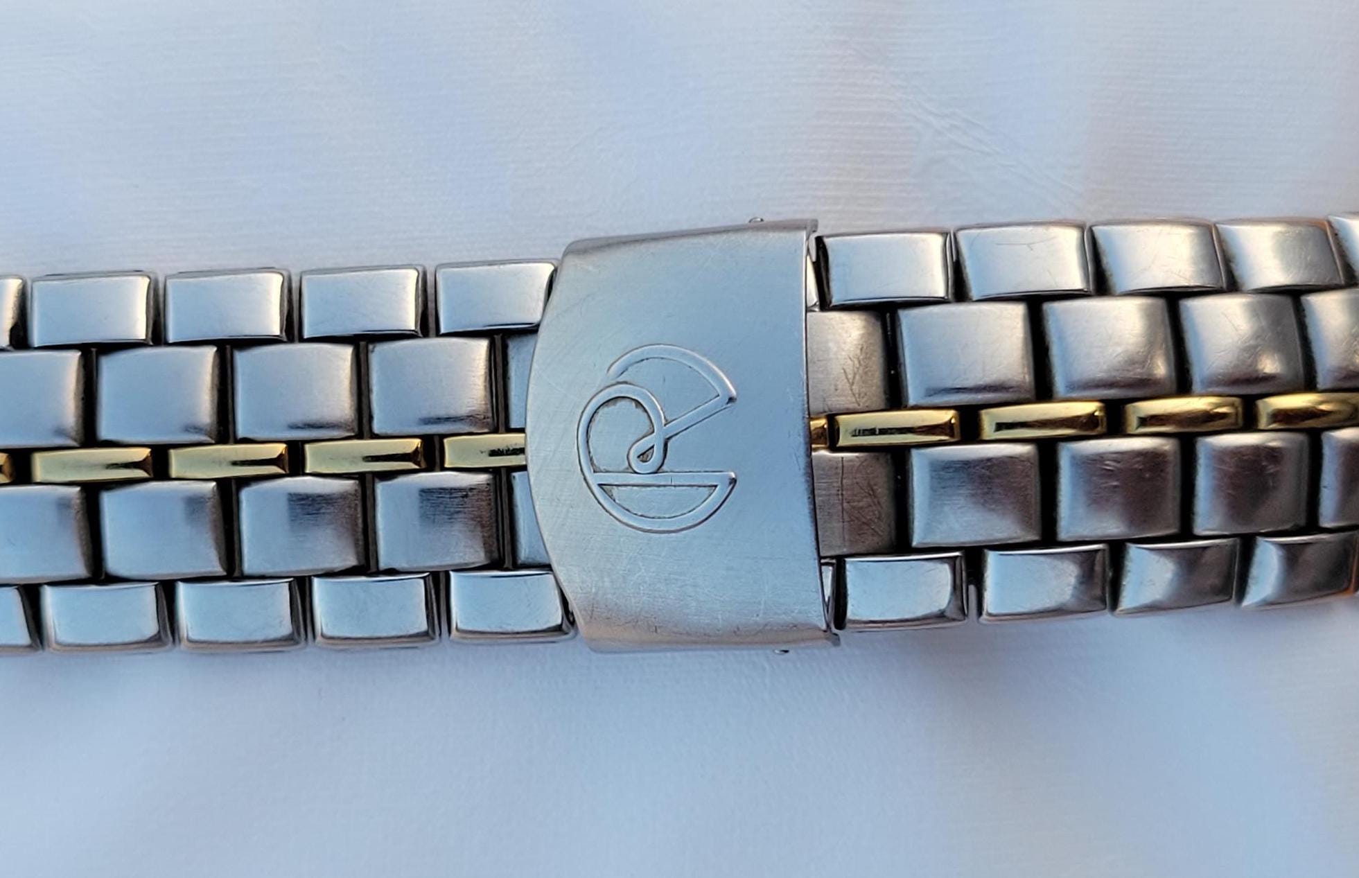 Vintage Rama Swiss 5050 Two Tone Stainless Steel Men