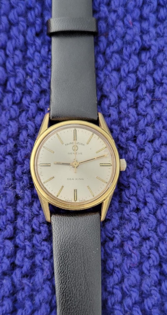 Favre Leuba Sea King 4500 51 Swiss Made Rare Handaufzug Unisex Armbanduhr Etsy