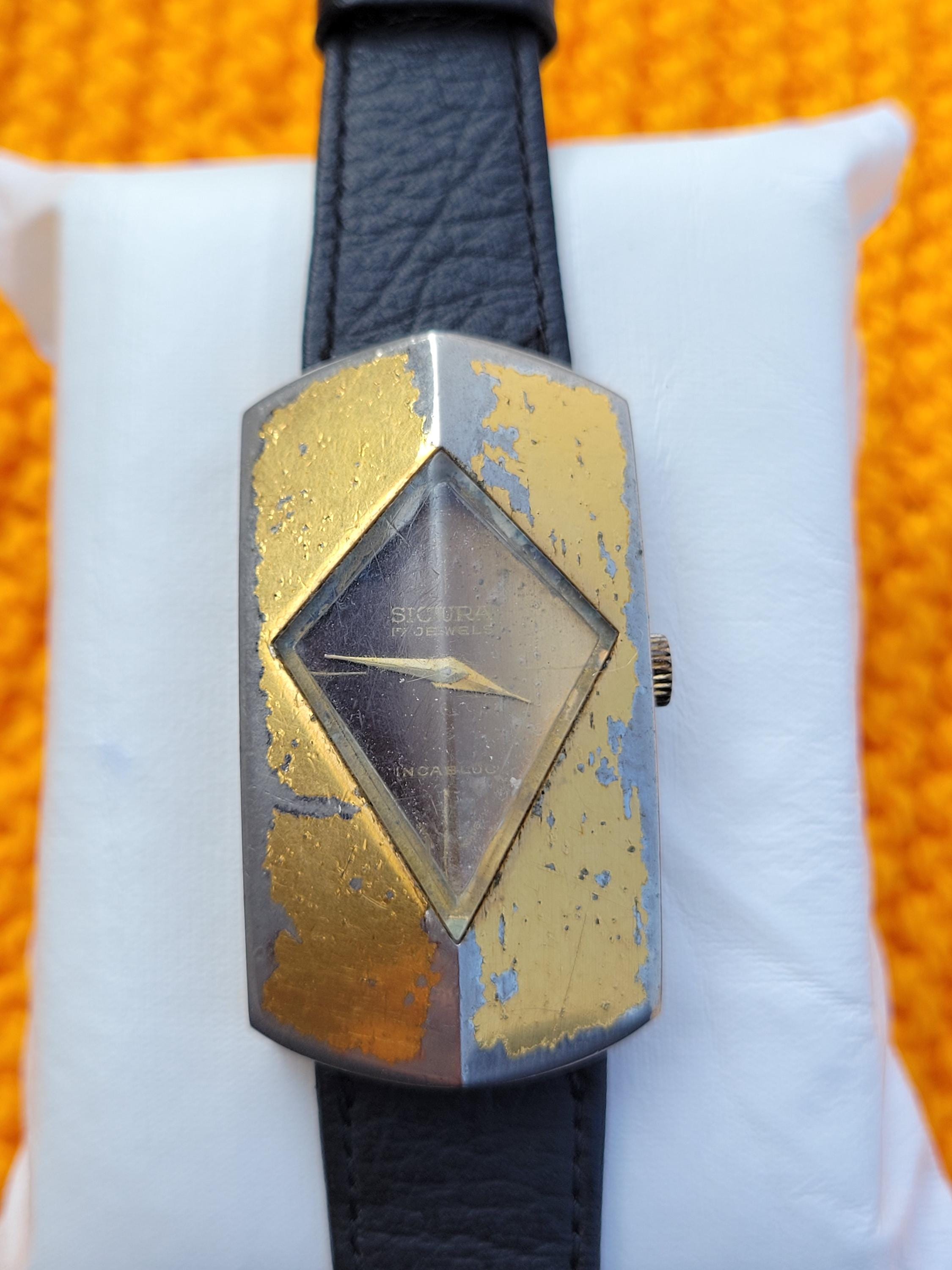 Cristal SICURA BREITLING Ovale Haut Rond Bas - Pièce Rare NEUVE Sans étiquette