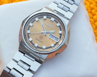 Excellent Vintage Seiko Advan 6106-7570 Automatic Stainless