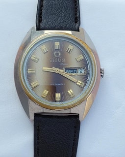 Solvil et Titus タイタス 9952 手巻き アンティーク Vintage Solvil Et Titus Automatic Men's Watch: Swiss Made Day/date