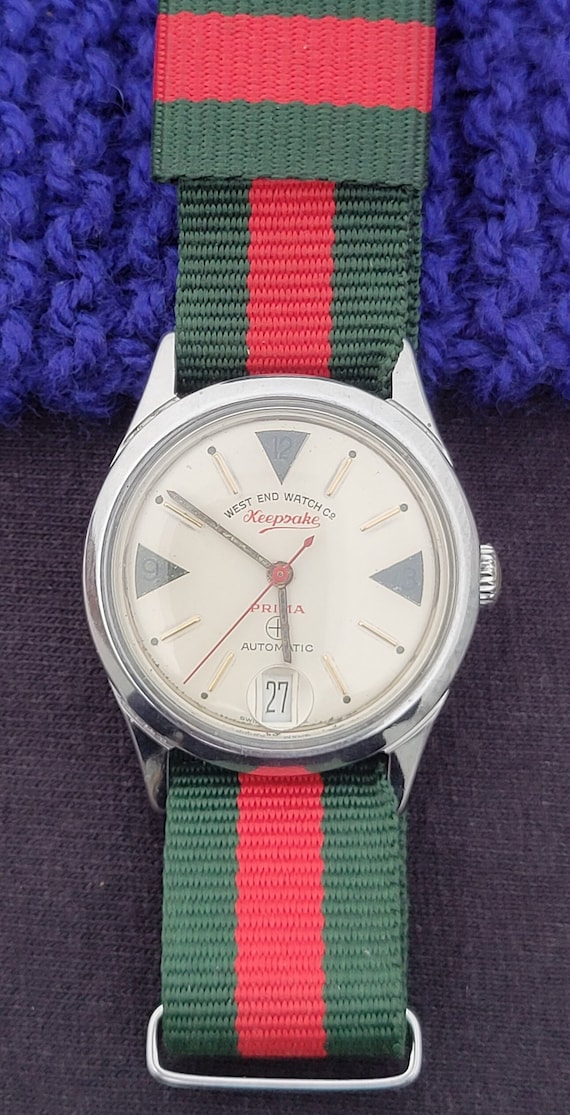 Buy Vintage West End Watch Co Keepsake Prima Automatic Swiss NATO Buy Vintage West End Watch Co Keepsake Prima Automatic Swiss NATO