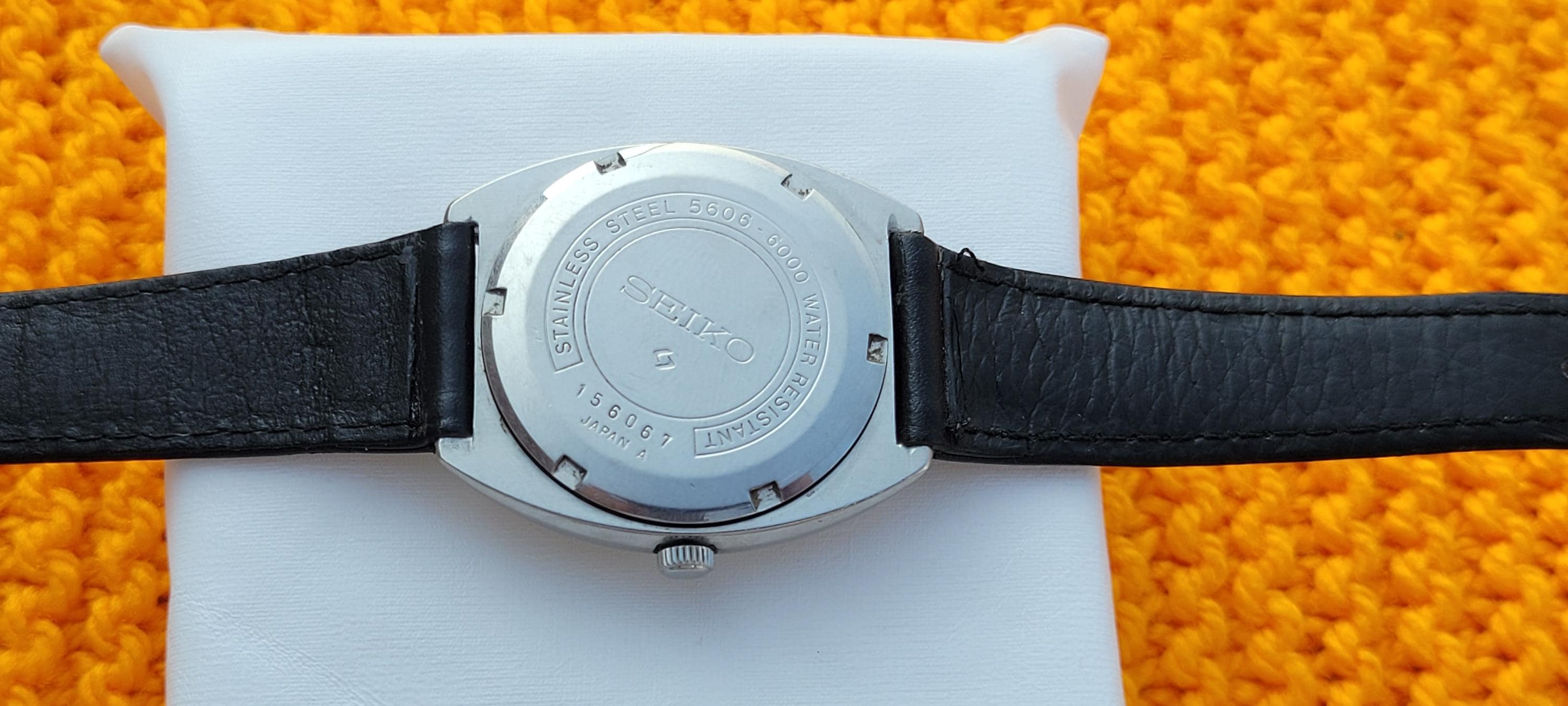 Montre Seiko Lordmatic Automatique Vintage - 23 Bijoux, Cadran Bleu, Acier, Occasion