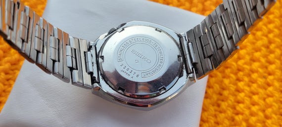 Excellent Vintage Seiko Advan 6106-7570 Automatic Stainless