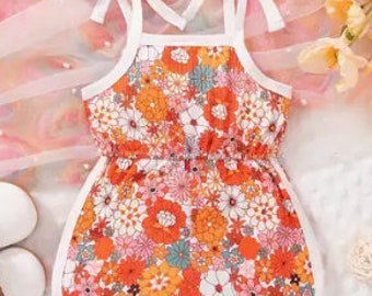 70’s Flower Romper