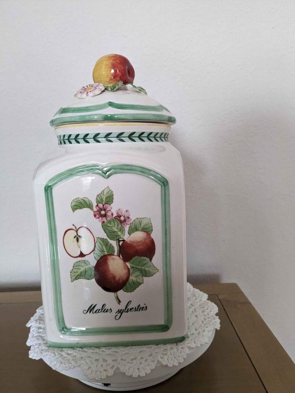 ビレロイ&ボッホ　キャニスター ビレロイ＆ボッホ フレンチガーデンチャーム 蓋付き大型キャニスター