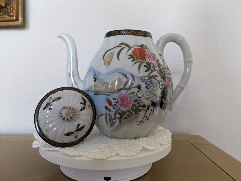 Vintage Japanese Eggshell Tea Set Etsy