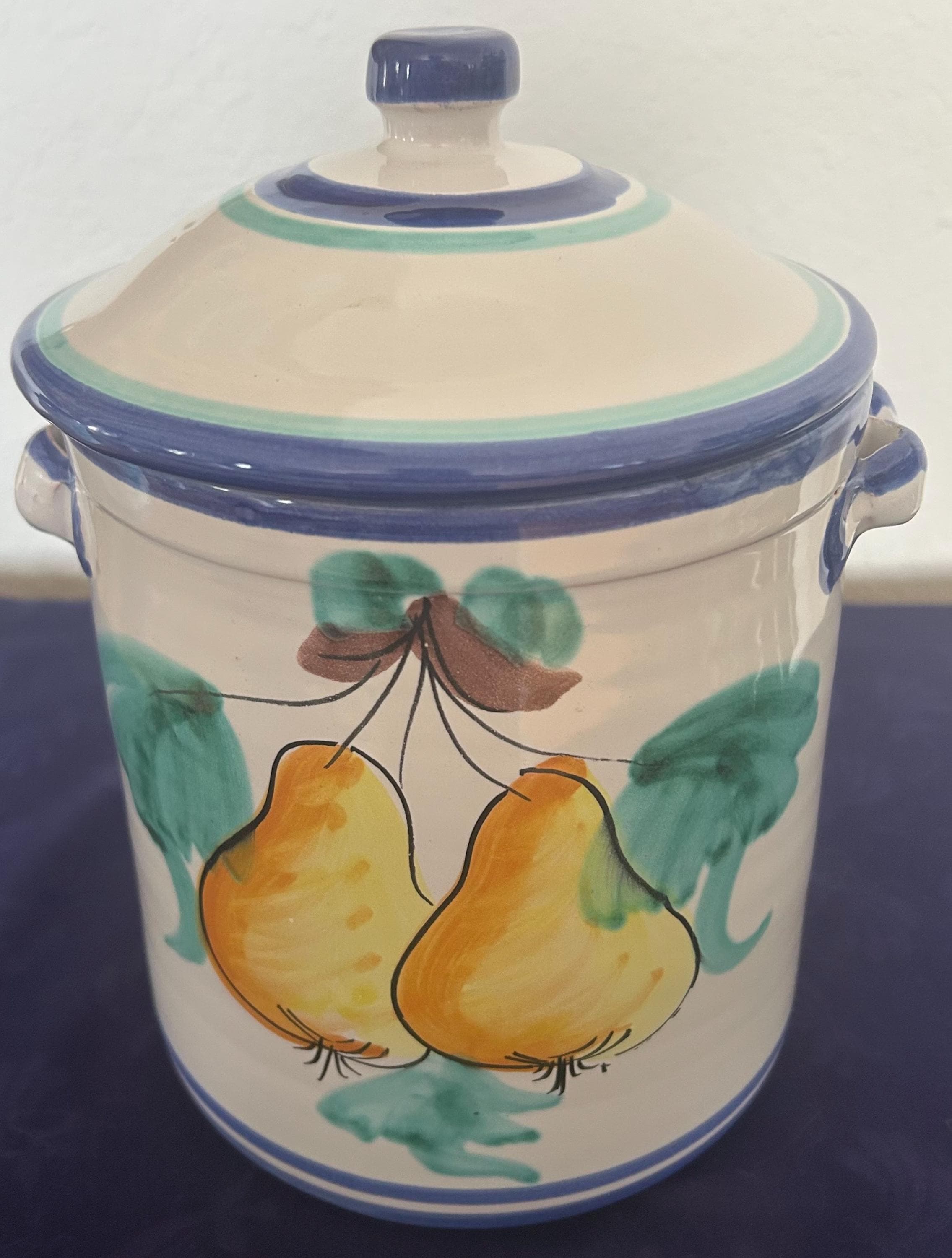 Vietri Canister - Etsy