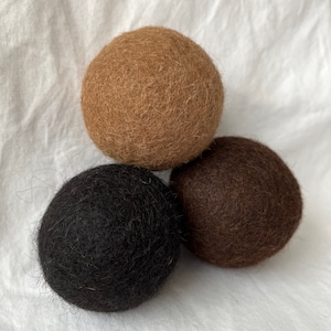 100% Alpaca Dryer Balls image 1