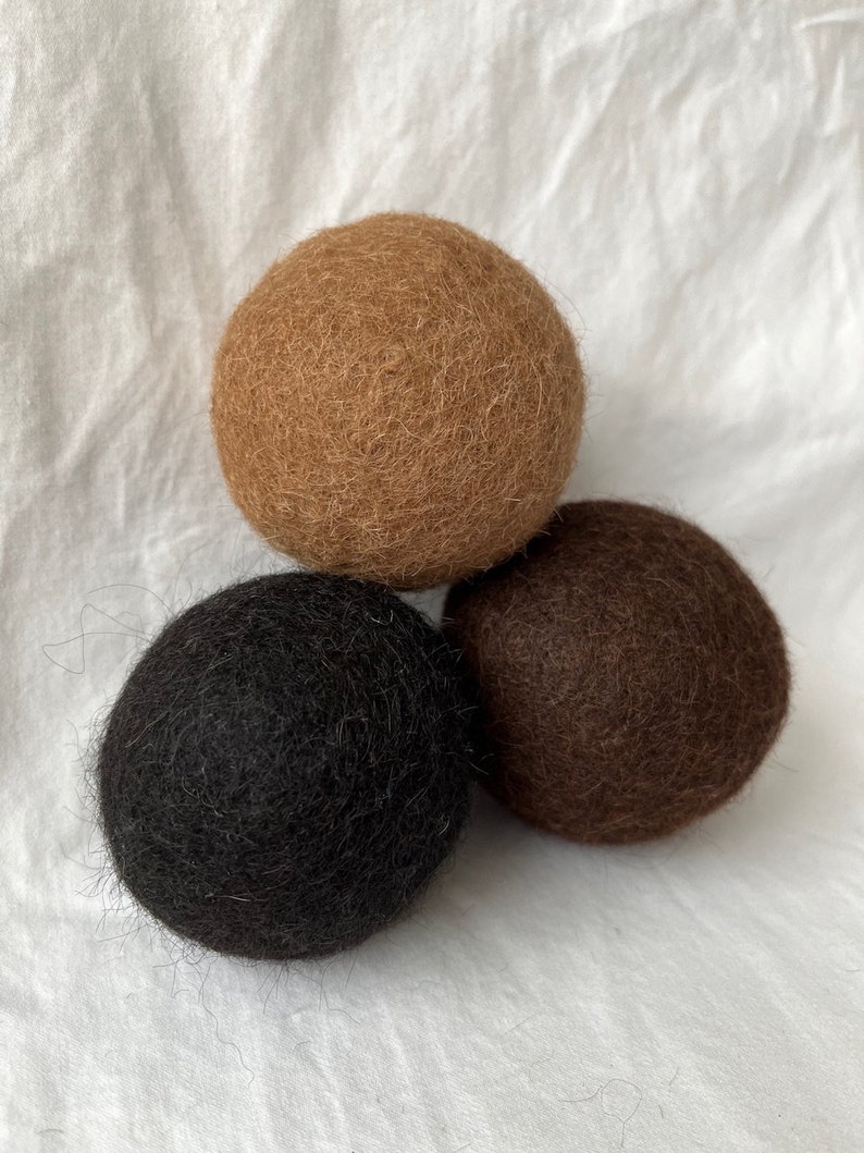 100% Alpaca Dryer Balls image 1