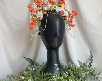 Hera Greek Goddess Flower Crown - Etsy display picture 2
