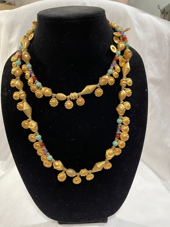 Gorgeous Vintage Mycenean Handmade Necklace