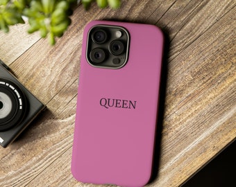 Queen Iphone Cases, Queen Phone Cases, Valentine's Gift, Valentines Phone Cases, Tough Cases