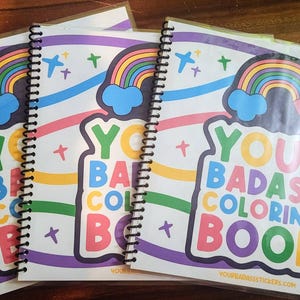 Your Badass Coloring Book: Sweary Adult Humor, Original Artwork