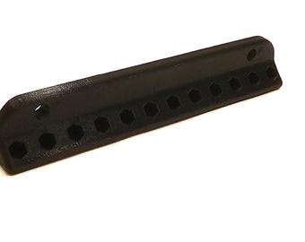 1/4 inch Hex Bit Holder - Rack - Organizer (Hex bits not included)