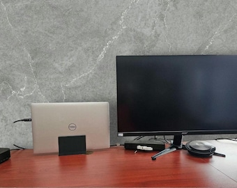 Vertical Laptop Stand - Storage - Desktop Organizer (Stand Only)