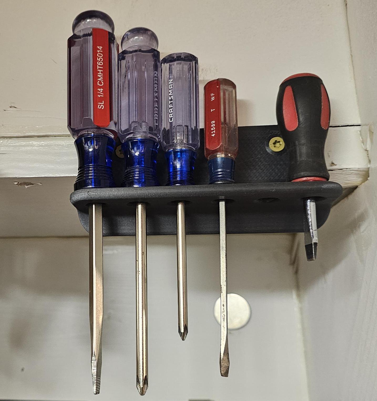 Creative Screwdriver Rack Screw Driver Storage - Rack - Organizer (tools Not Included) - Etsy