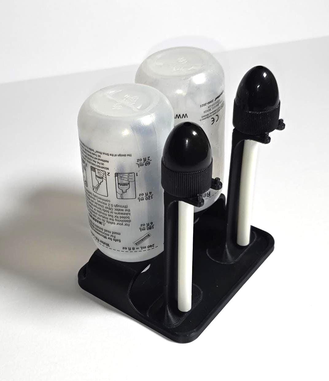 NEW****8 Oz. Sinus Rinse Bottle Drying Rack: 3D Printed, Sleek Rounded ...