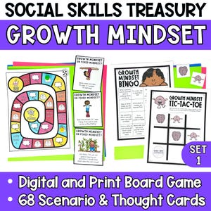 Mindset Games for Kids, Growth Mindset Children, Fixed Mindset Activities, Homeschool Kids, Positivity Kids, The Power of Yet, SEL Skills