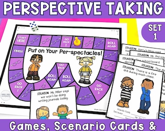 Social Skills SEL Perspective Printable Social Skills, Digital Download Teacher Resources Homeschool Resources Social Awareness Worksheet