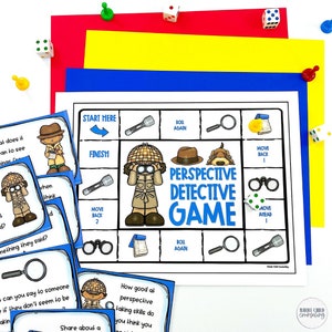 Perspective Taking Social Skills Game & Social Story Set 2, Worksheets ...
