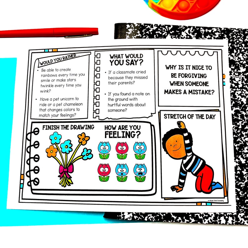 Lunch Bunch Placemats SEL Worksheets 2, Morning Meeting Social Skills ...