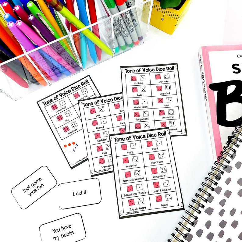 Practice Tone of Voice and Social Skills Homeschool Game, Digital ...