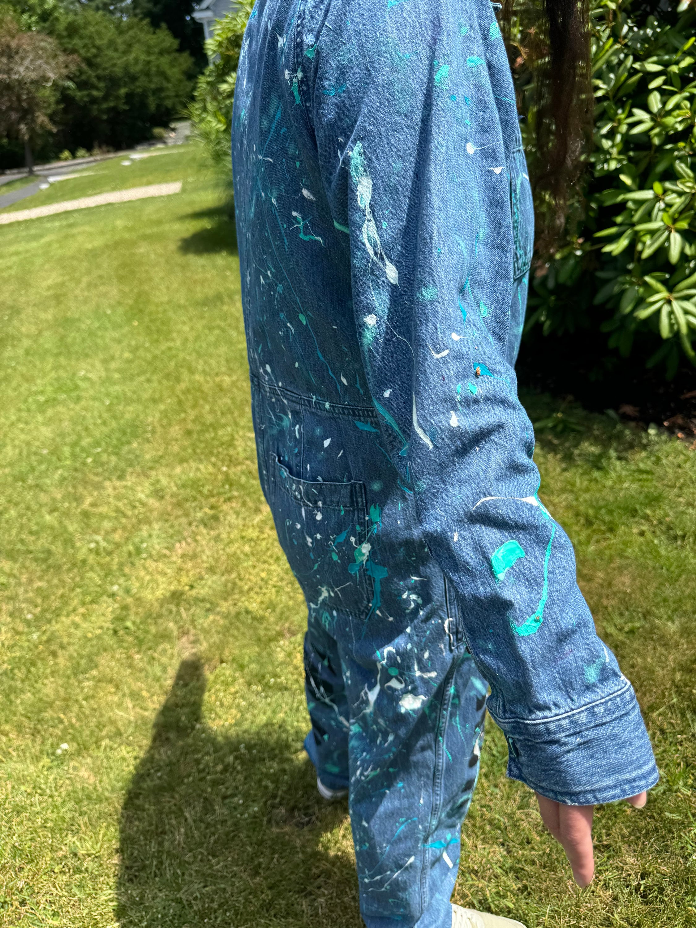Splatter Paint Overalls - Etsy