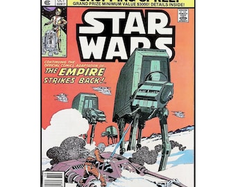 Star Wars #40 Empire Strikes Back Marvel Comics 1st app Rogue Squadron Newsstand