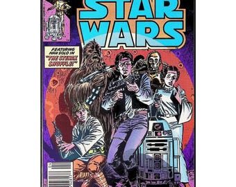 Star Wars #70 Edizione in edicola 1983 Fumetto Marvel The Stenax Shuffle
