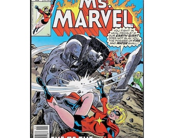 Marvel Comic Ms. Marvel #11 Bronze Age Carol Danvers 1977 VF-