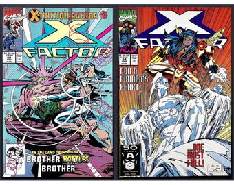 X-Factor 60 X-Tinction Agenda 64 Simonson Final NM 2x Lote de cómics directo