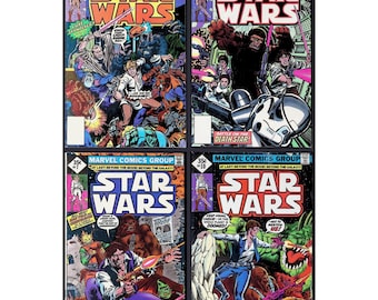 Star Wars #2 3 7 10 Marvel Comics Key Movie Adaptation Whitman 4x Comic Lot